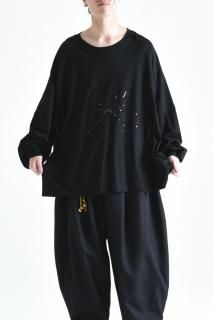 BISHOOL Sequins Embroidery Layered Cut Sew 