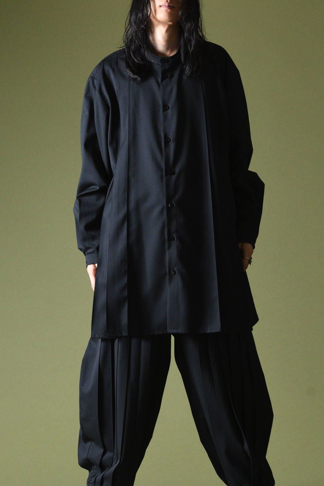 BISHOOL Wool Gabardine 袴 Shirt black - BISHOOL,Edwina Horl,My Beautiful Landlet,YANTOR等取扱い OVIE STUDIO の通販サイト BISHOOL Wool Gabardine 袴 Shirt black - BISHOOL,Edwina Horl,My Beautiful Landlet,YANTOR等取扱い OVIE STUDIO の通販サイト