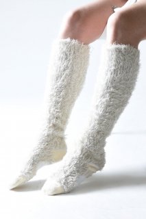 Leh Monster Socks Egg White