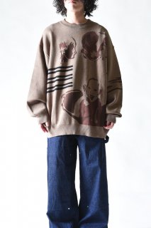 Edwina Horl strickpullover ‹motherliness› brown