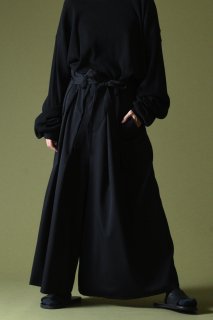 BISHOOL Wool Gabardine KIMONO Pants