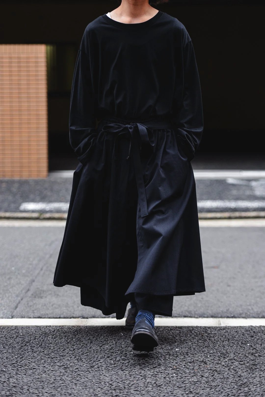 BISHOOL Wool Gabardine Layered 袴 Pants - BISHOOL,Edwina Horl,My Beautiful  Landlet,YANTOR等取扱い OVIE STUDIO の通販サイト