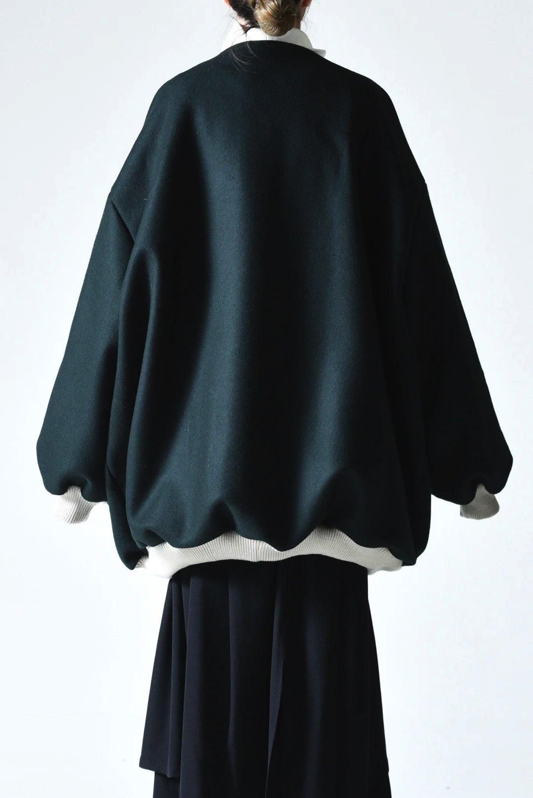 BISHOOL Melton Bomber Jacket dark green - BISHOOL,Edwina Horl,My Beautiful  Landlet,YANTOR等取扱い OVIE STUDIO の通販サイト