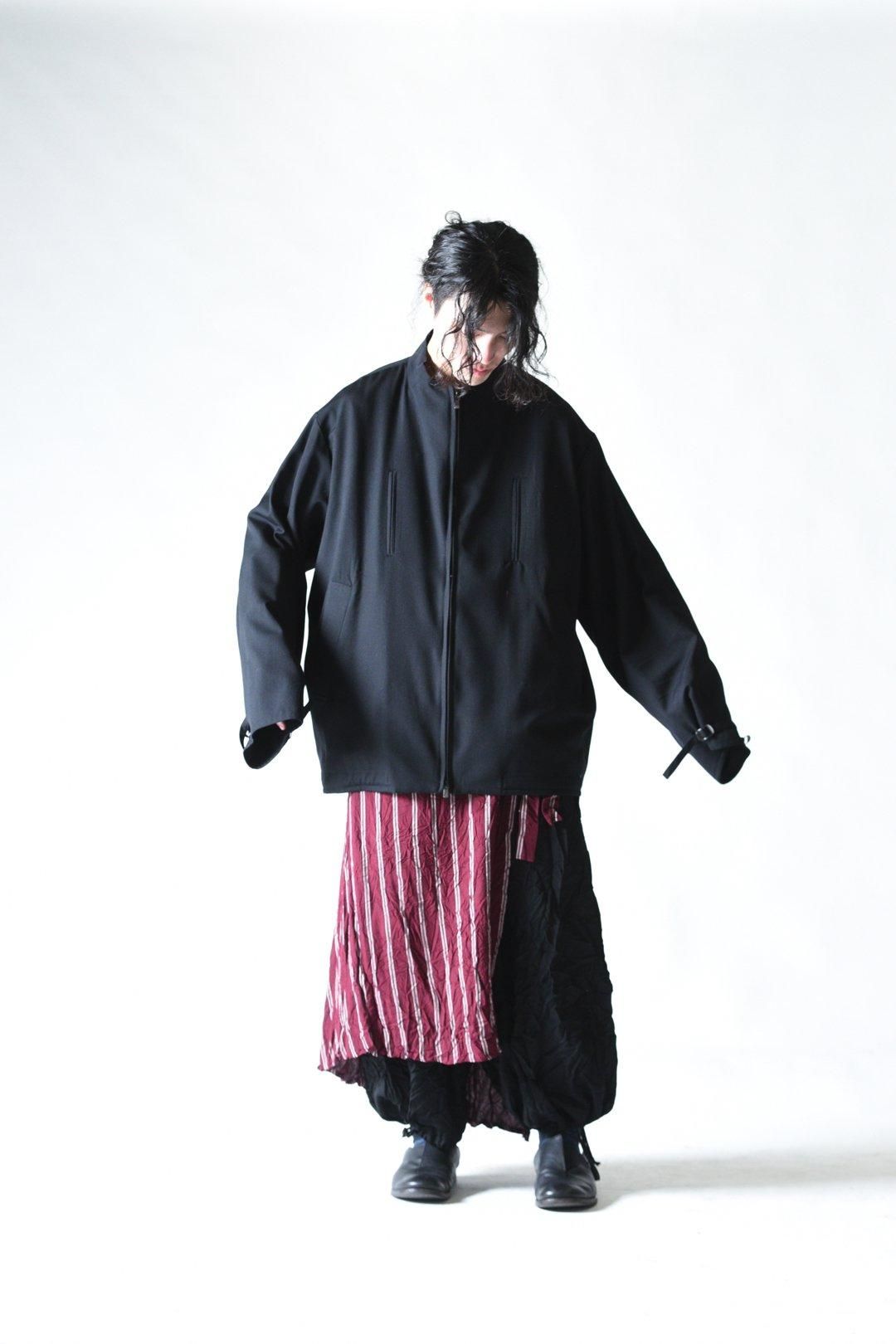 ジャケット・アウター bishool Wool Gabardine 01 Rapel Jacket BISHOOL Wool Gabardine KIMONO Over Jacket - BISHOOL,Edwina