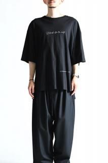 Leh T.U.A.T.W Big Size Slit T-SH Black