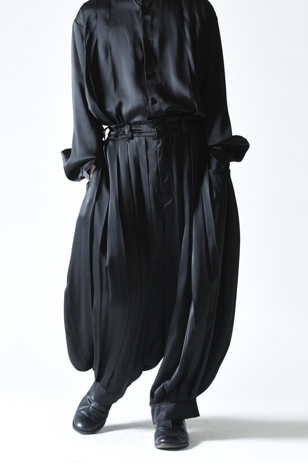 BISHOOL Linen Sarrouel Balloon Pants black - BISHOOL,Edwina