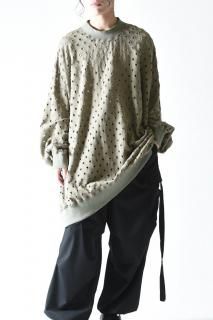 NEPHOLOGIST Opal-Finished Big Sweat khaki