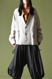 BISHOOL Linen TSUNE-GI Jacket beige