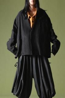 BISHOOL Linen TSUNE-GI Jacket sumikuro