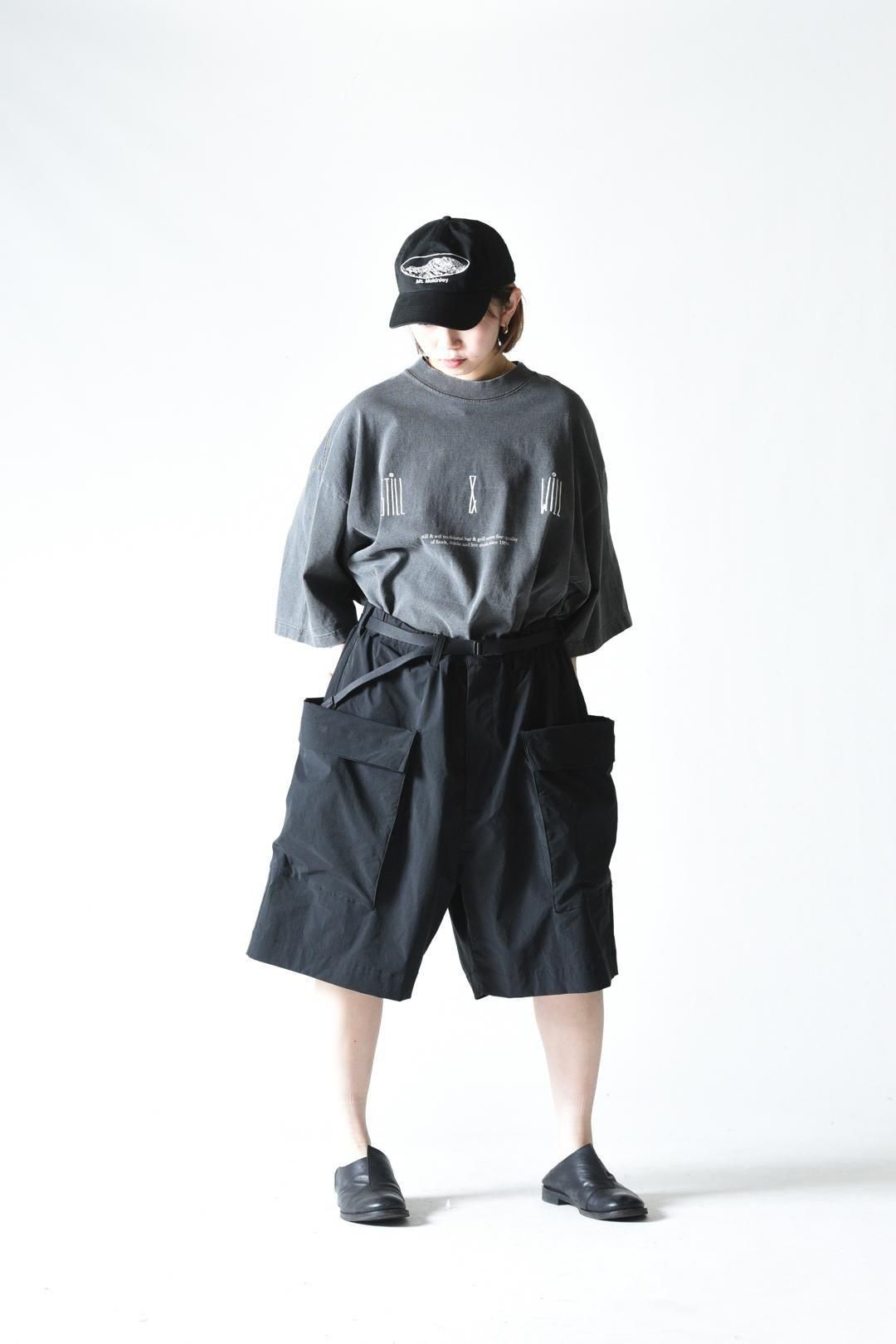 ESSAY ACID SHORTS ワイド ショーツ ワイドパンツ 古着 ESSAY ACID SHORTS Black - BISHOOL,Edwina Horl,My Beautiful