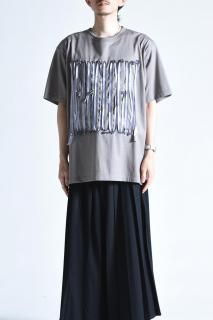 NEPHOLOGIST Cord Embroidery Cut Sew -contrail- slate gray