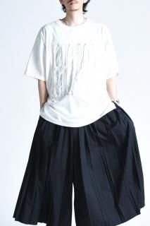 NEPHOLOGIST Cord Embroidery Big T -contrail- off