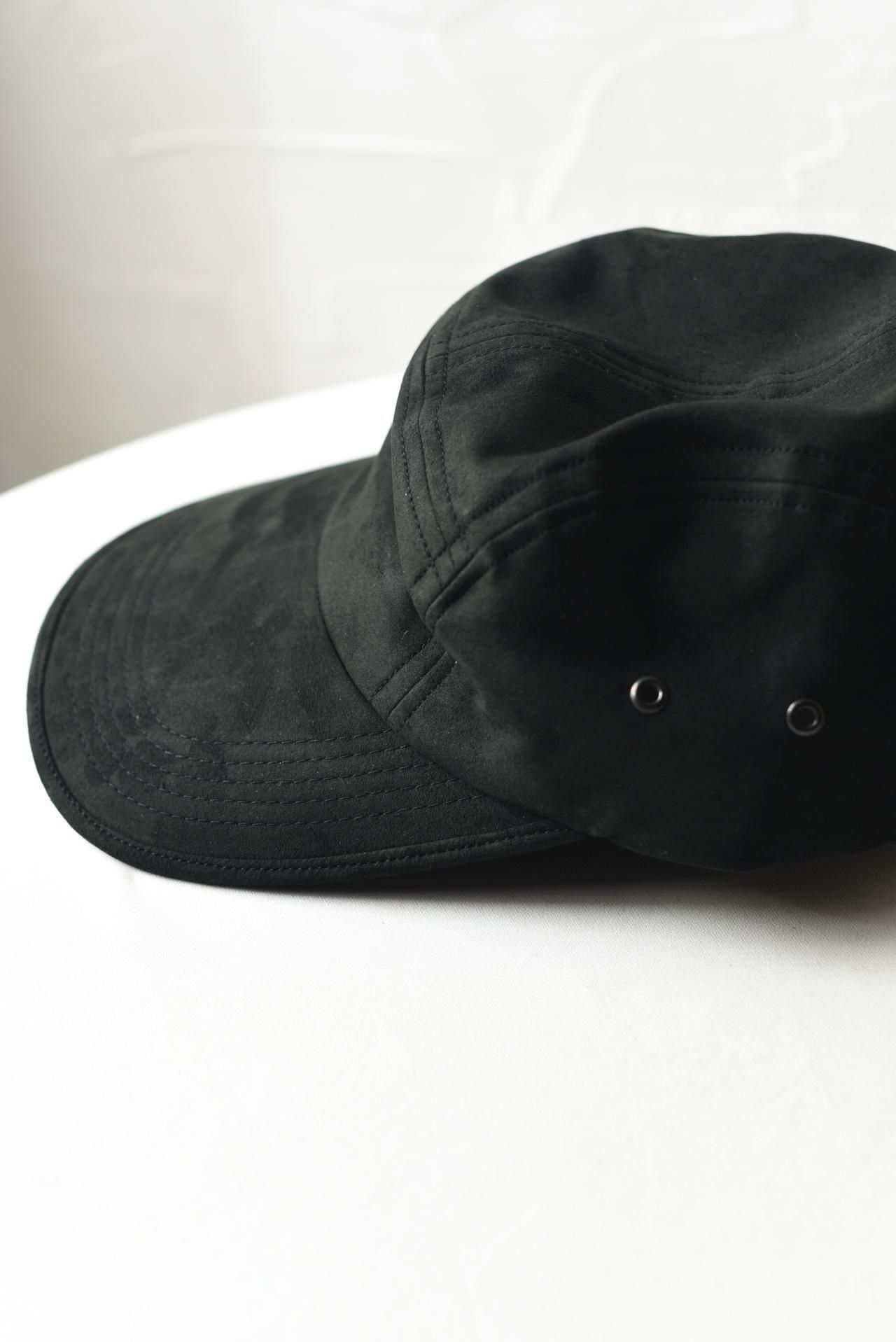 ESSAY LONG BRIM JET CAP Suede Black - BISHOOL,Edwina Horl,My