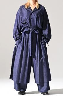 BISHOOL 4oz Denim Rope Layered  indigo