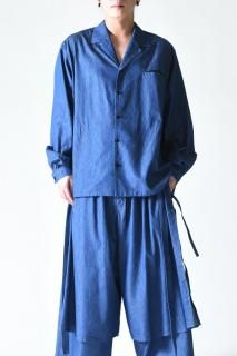 BISHOOL 4oz Denim  Gang Shirt fade