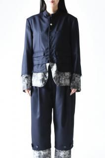 NaNo Art Layered TANRAN JKT Navy Asphalt