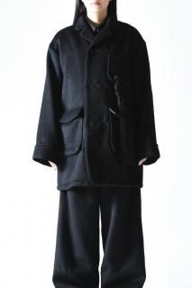 NaNo Art Mohair 3 Button Pajamas JKT Black