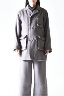 NaNo Art Mohair 3 Button Pajamas JKT Gray