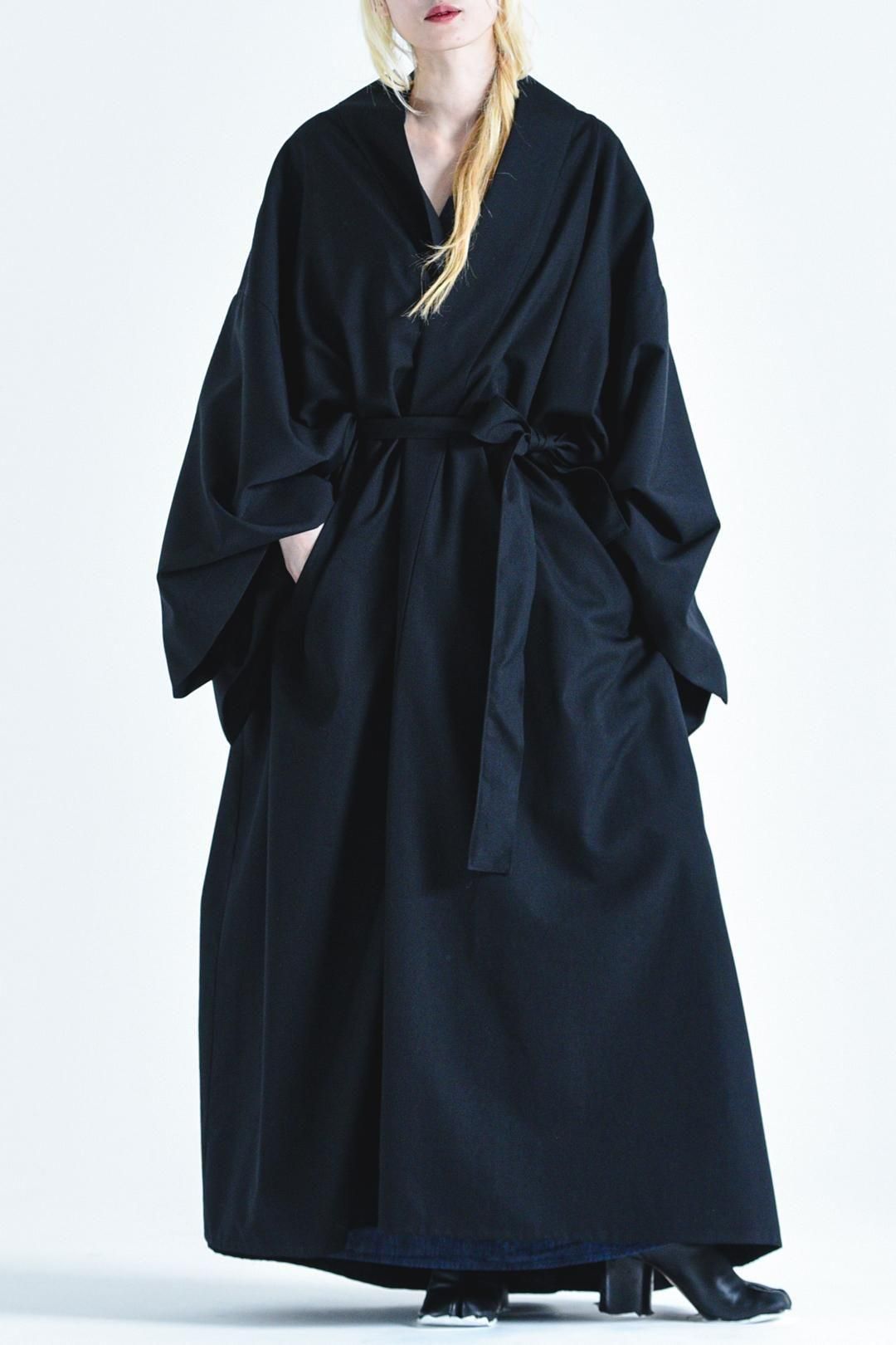 ジャケット・アウター BISHOOL Wool Gabardine KIMONO Jacket BISHOOL Wool Gabardine KIMONO Over Jacket - BISHOOL,Edwina