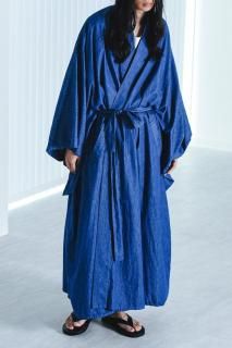 BISHOOL 4oz Denim YUKATA Coat fade