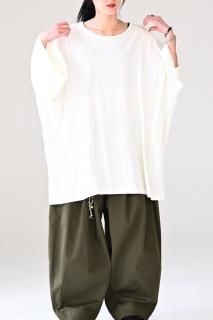 BISHOOL Giza Cotton Classic Big-T white