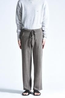 SILENCE Knitting Easy Pants Gray