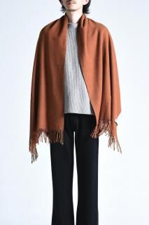 SILENCE Pure Cashmere Shawl Brown