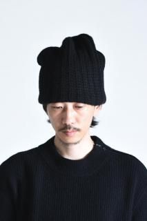SILENCE Yak Knit Cap Black