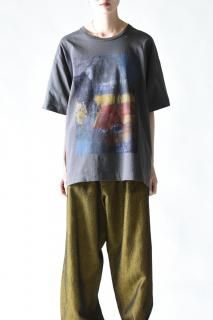 YANTOR Kashi Wall T-Shirt Charcoal