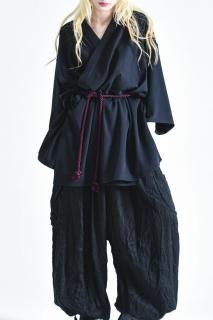 BISHOOL Double Satin  YUKATA Shirt