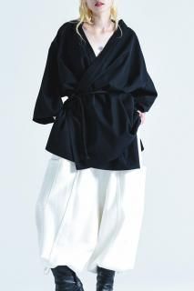 BISHOOL Wool Gabardine  YUKATA Shirt