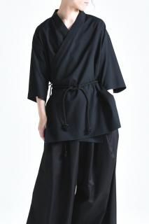 BISHOOL Wool Gabardine  YUKATA Shirt