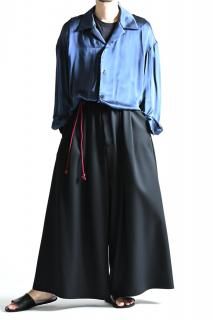 BISHOOL Wool Gabardine  Volume  black