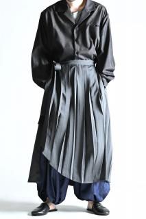 BISHOOL Pleats HAKAMA Cloth gray