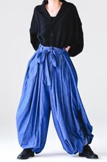 BISHOOL 4oz Denim KIMONO Balloon Pants fade