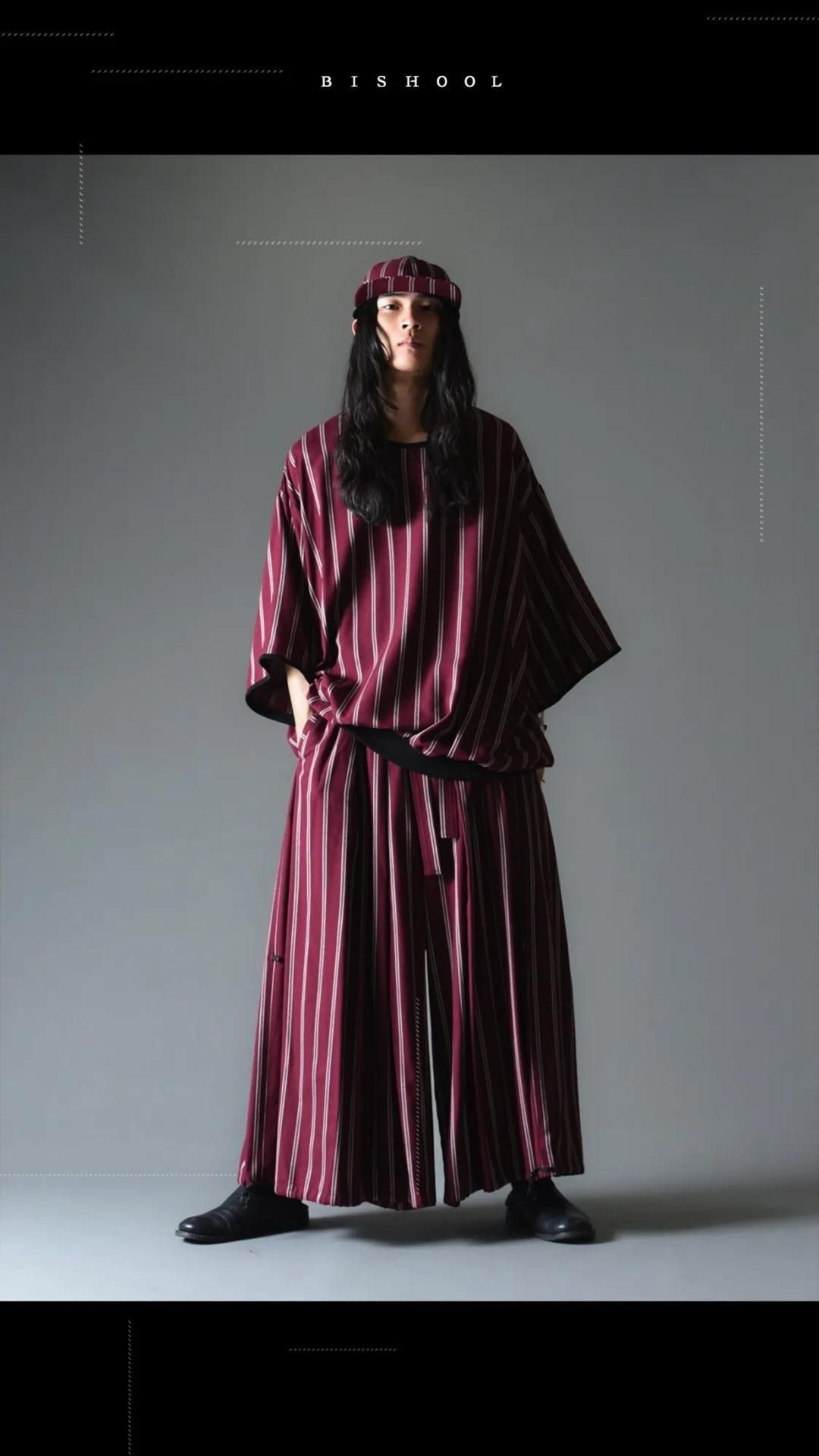 BISHOOL Bishu Rayon Dobby KIMONO Balloon Pants - BISHOOL,Edwina