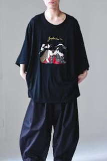 BISHOOL Giza Cotton Classic Big-T ղ black