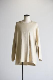 YANTOR 6ply Khadi Cotton Long Pullover Off White 24