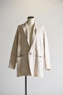 YANTOR 0 Count Khadi Cotton Jacket Off White
