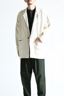 YANTOR 0 Count Khadi Cotton Jacket Off White