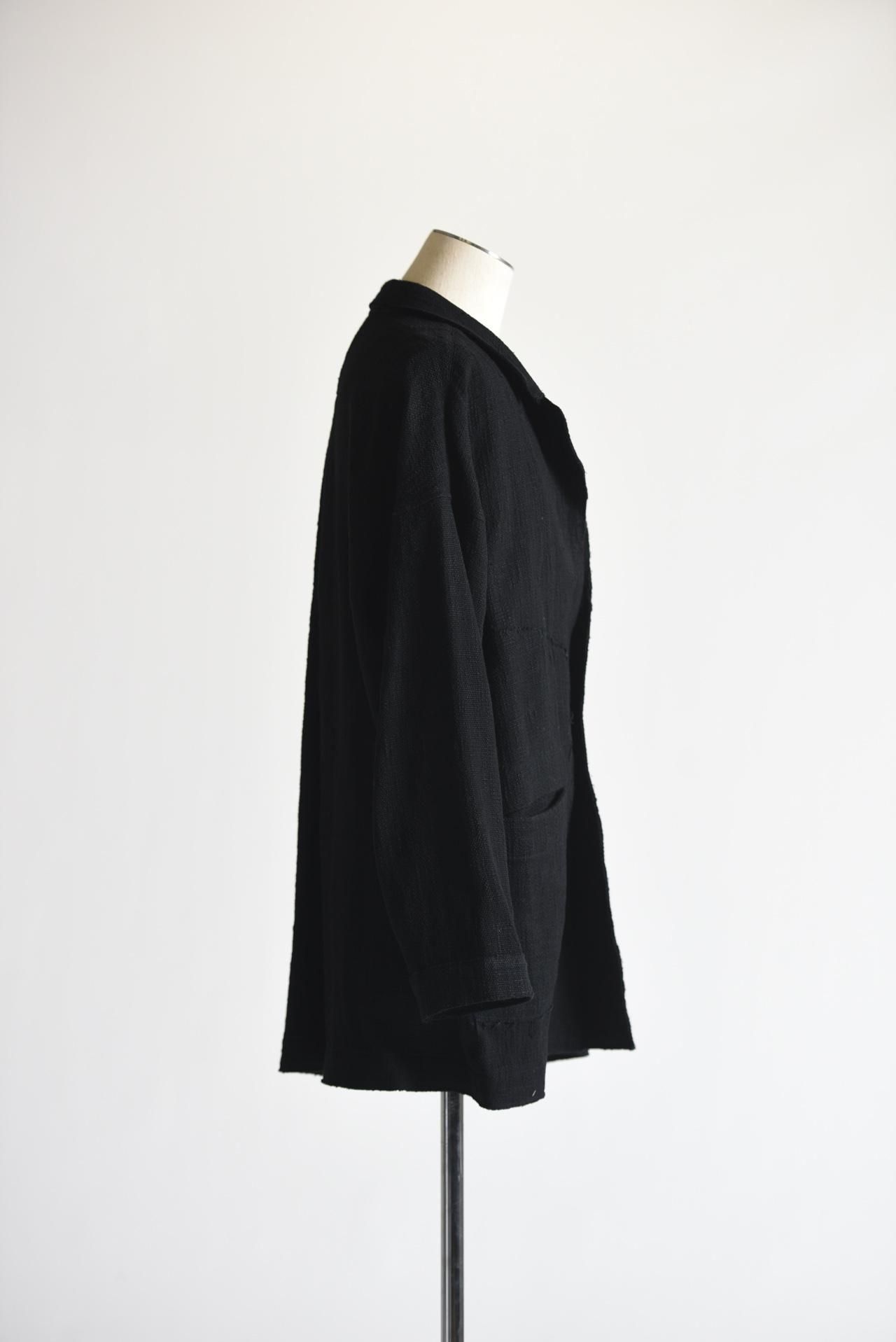 ジャケット・アウター YANTOR 0 Count Khadi Cotton Jacket Black YANTOR 0 Count Khadi Cotton Jacket Black - BISHOOL,Edwina Horl,My