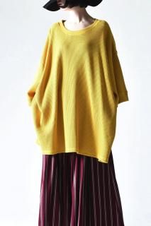 BISHOOL Heavy Waffle Big-T mustard