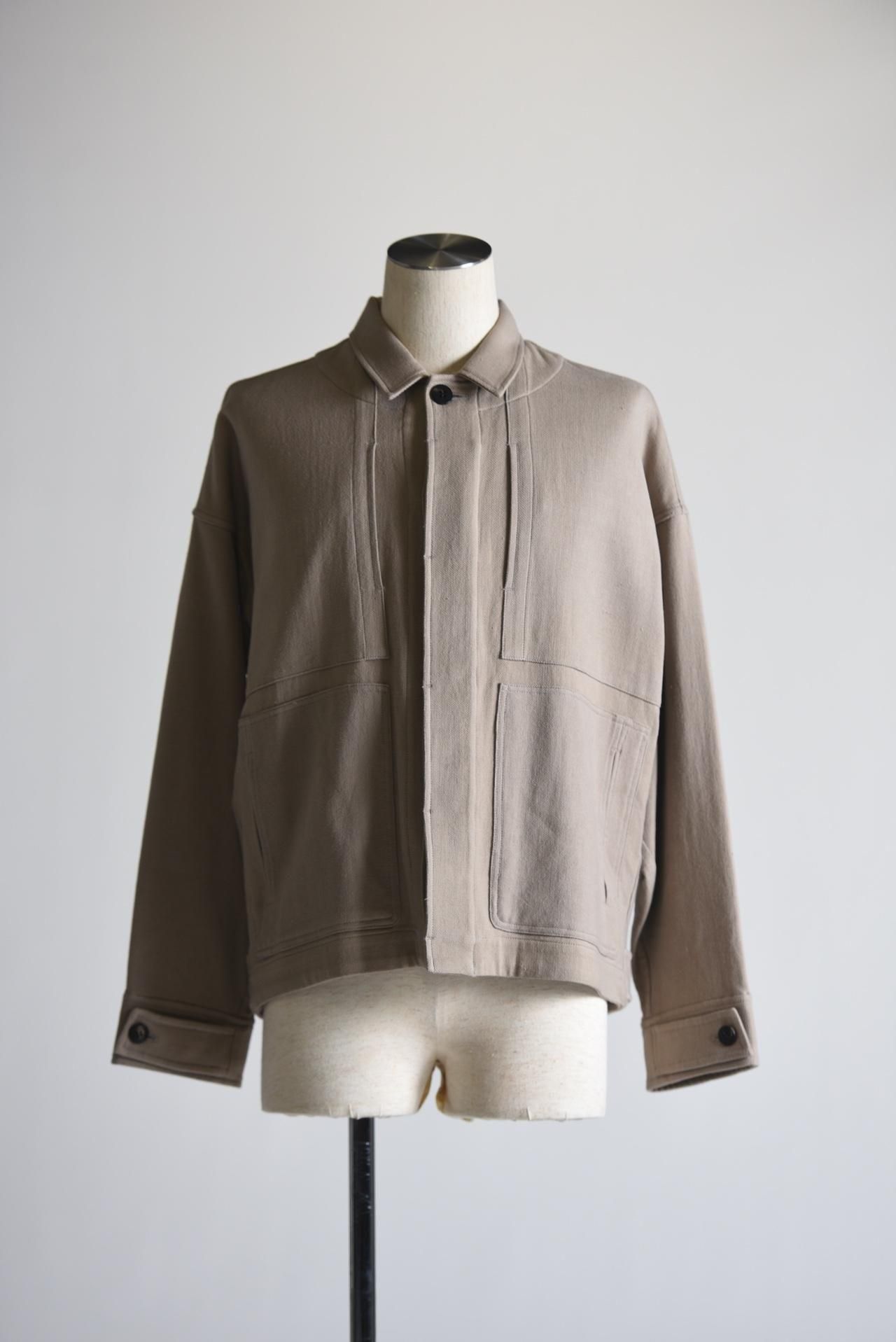 YANTOR 6ply Khadi Cotton Flyfront Shirt Jacket Beige 22