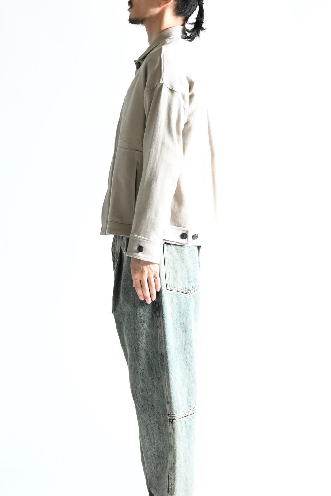 YANTOR 6ply Khadi Cotton Flyfront Shirt Jacket Beige 22