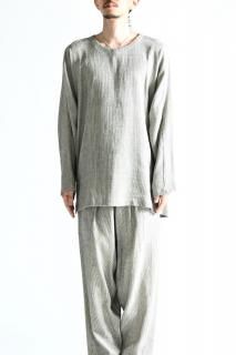 YANTOR Khadi Hickory Long Pullover Beige