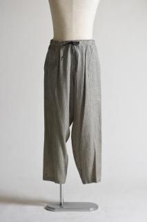YANTOR Khadi Hickory Switching Wide Pants Beige
