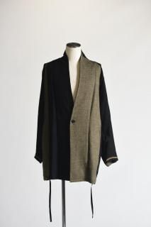 YANTOR Border Jacquard Fall Jacket Yellow