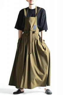 BISHOOL Wool Gabardine Wrap KIMONO Cloth mustard