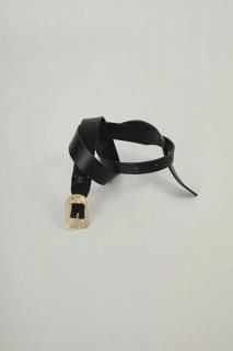 I'm here: Pull tab : Belt Black