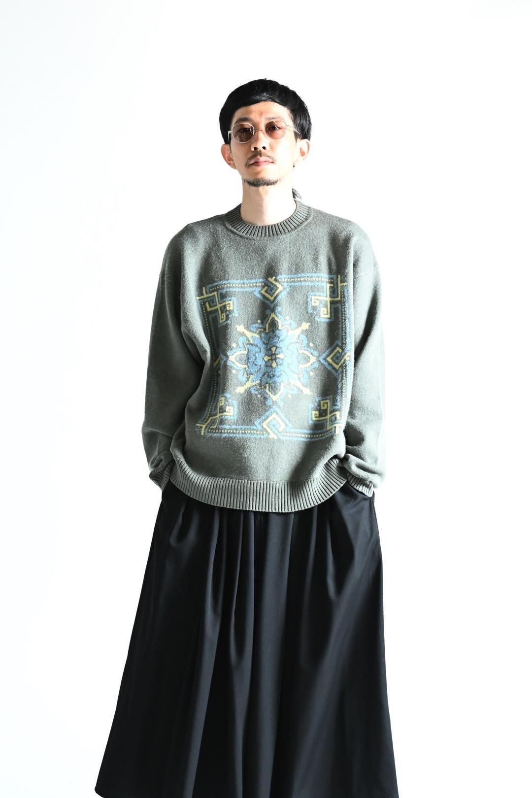 Aniya fluffy knit set 店頭販売分 CUINIIE Mix Knit Green Gray - BISHOOL,Edwina Horl,My